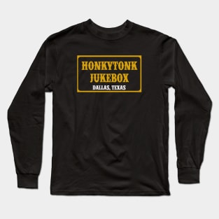 Honkytonk Jukebox Rectangle logo Long Sleeve T-Shirt